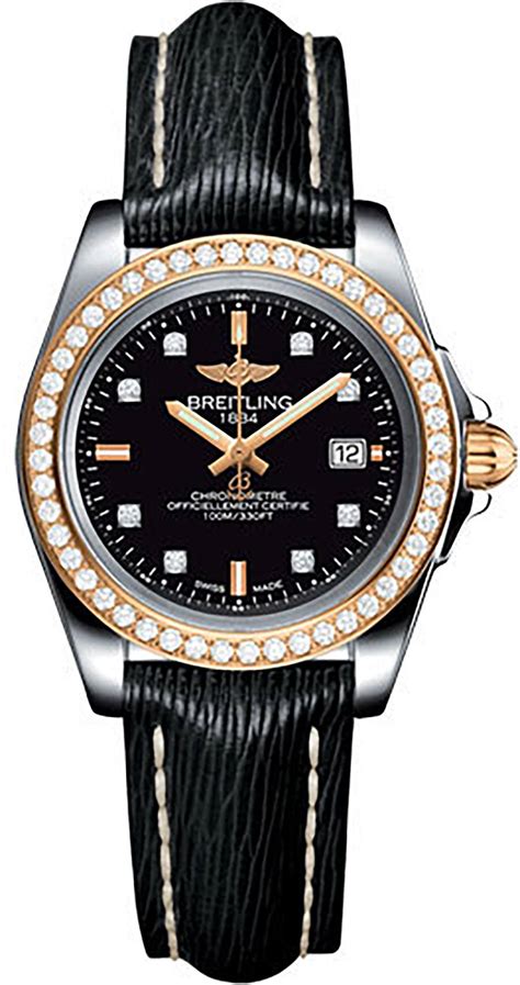 leather breitling women's watches|breitling watches for women prices.